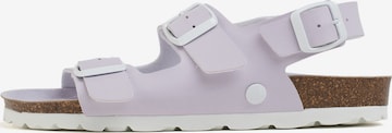 Bayton Sandal in Purple: front