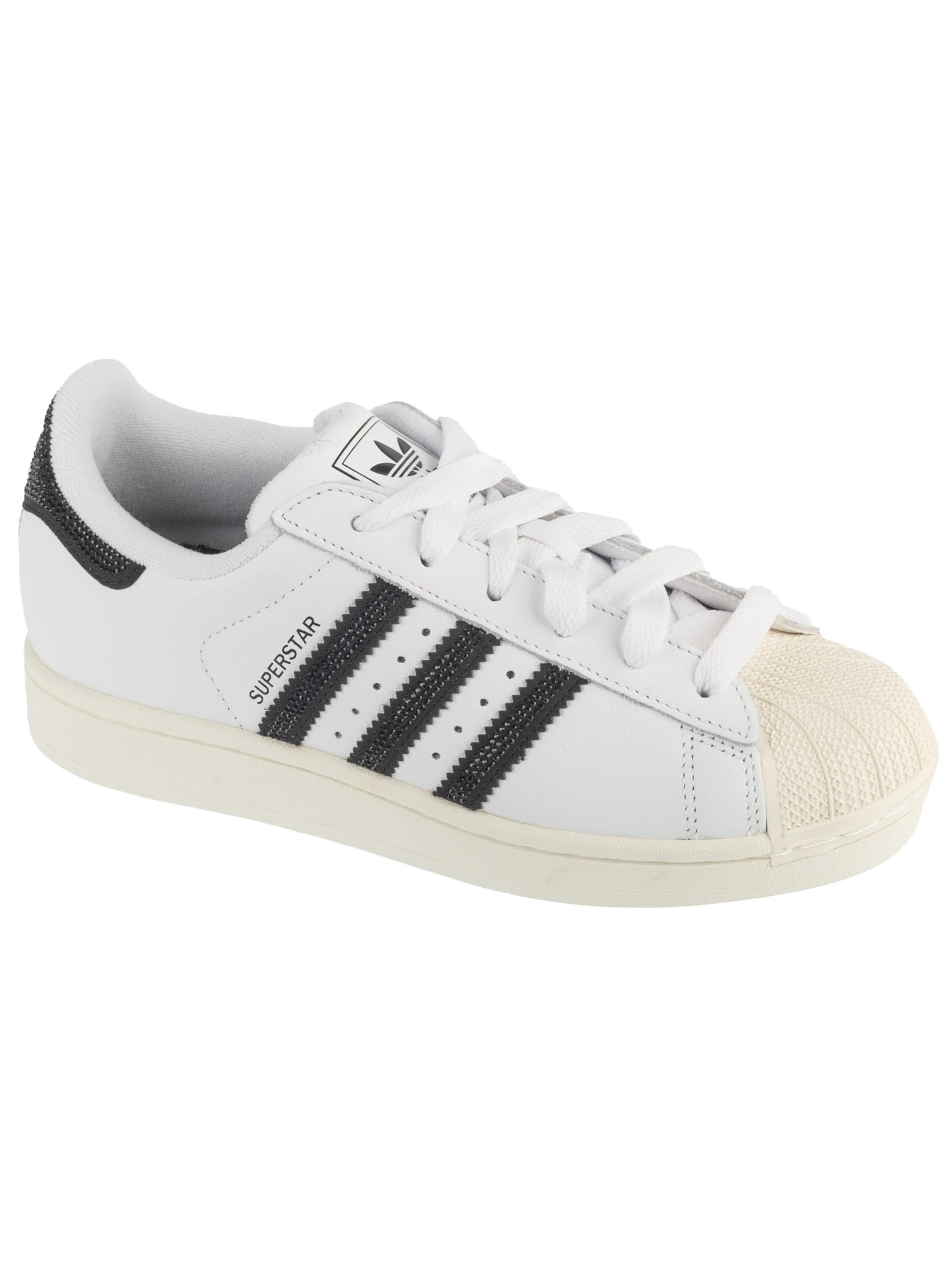 ADIDAS ORIGINALS Baskets basses 'Adidas Superstar II' en 36,5-37 en blanc, Vue avec produit
