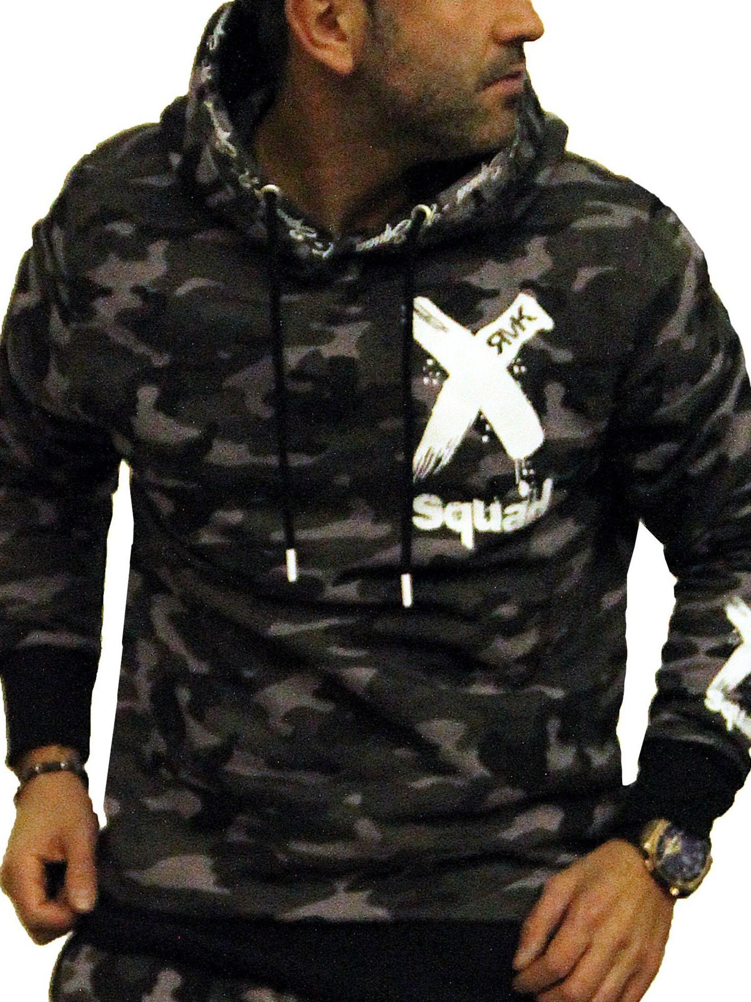 RMK Sweater 'X Squad' in Mixed colors: front