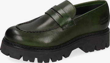 MELVIN & HAMILTON Moccasins 'Thelia 7' in Green: front
