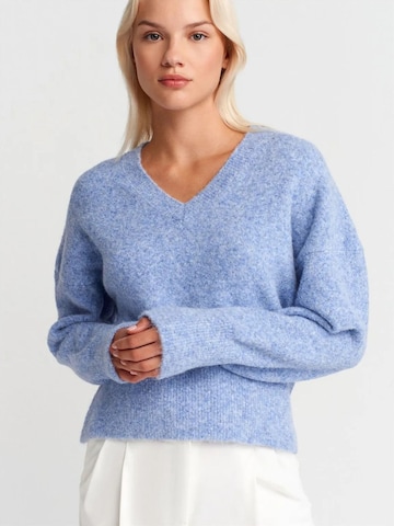 Dilvin Pullover 'Pullover'‌‌‌‌‌‌‌ in Blau: Vorderseite