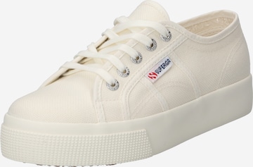 SUPERGA Sneaker low i hvid: forside