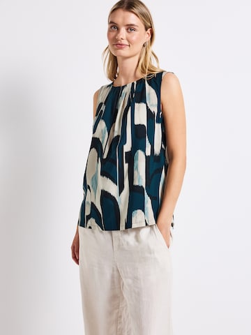 STREET ONE Blouse in Blauw: voorkant