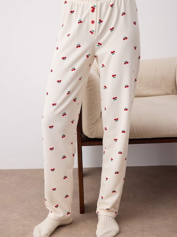 TrendyolPidžama - bež boja