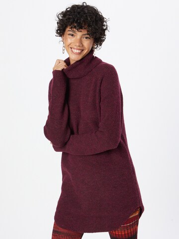 PIECES Sweater 'Ellen' in Purple: front