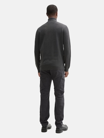 TOM TAILOR Tapered Functionele broek in Grijs