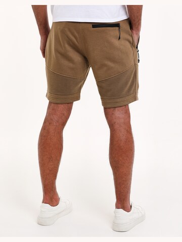 Threadbare Regular Shorts 'Josh' in Grau