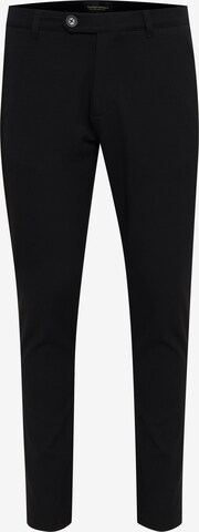 !Solid Tapered Chino Pants 'TOFred' in Black: front