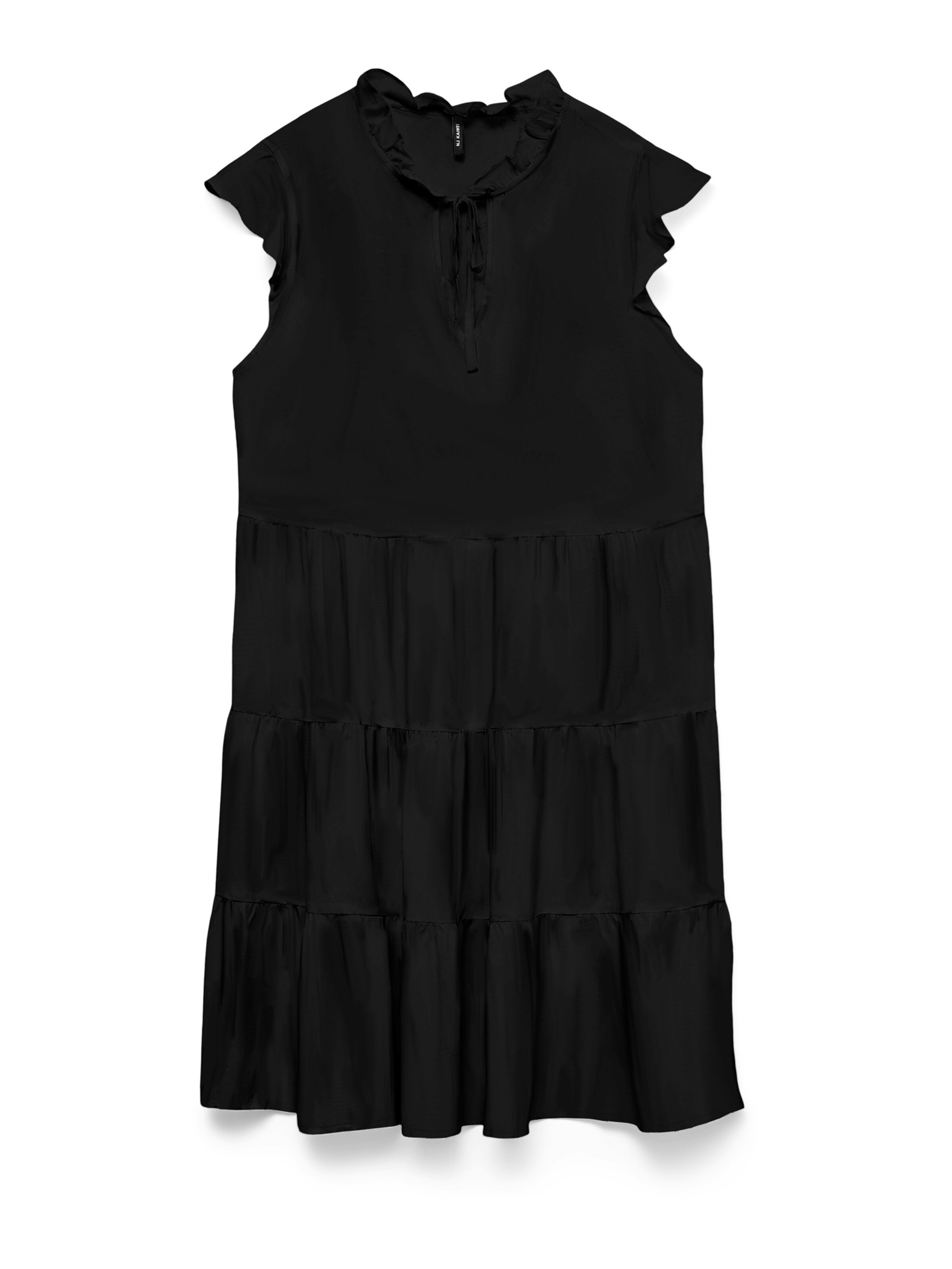 VERO MODAHaljina 'VMALBA' - crna boja: prednji dio