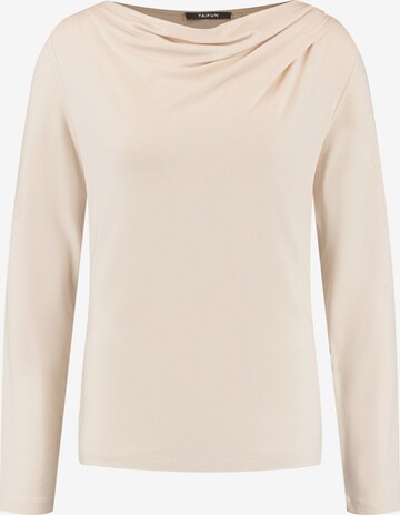 T-shirt TAIFUN en beige : devant