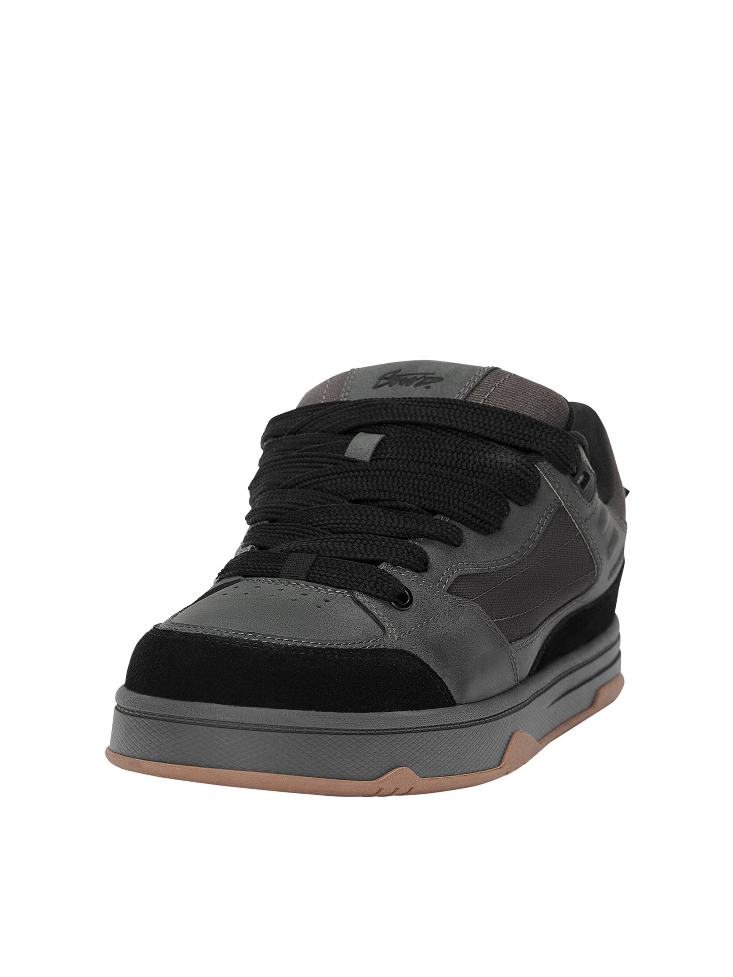 Pull&Bear Rövid szárú sportcipők - fekete