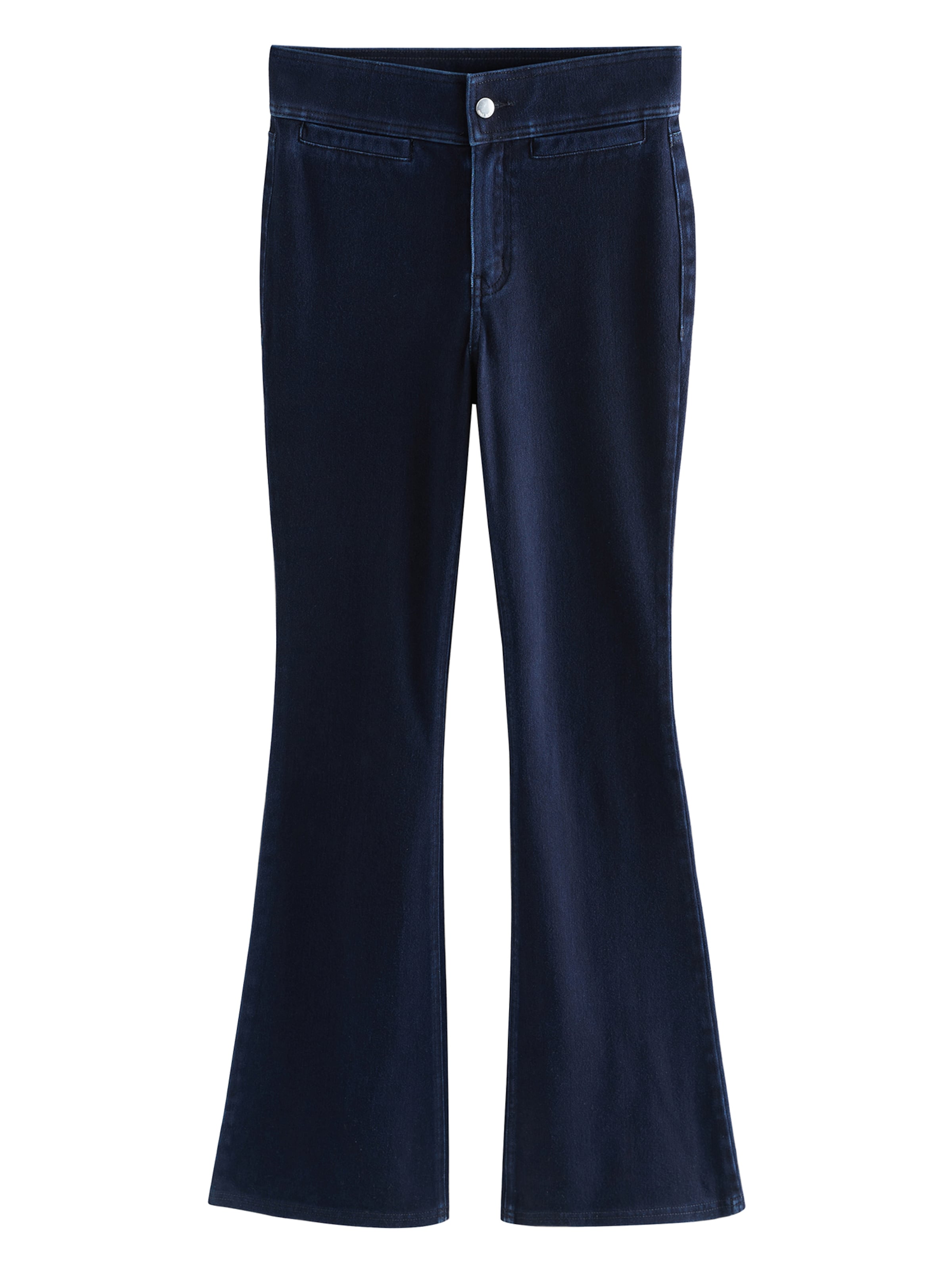 Next Flared Jeggings in Blauw: voorkant