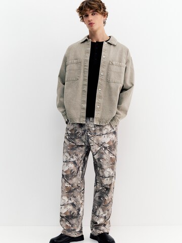 Veste mi-saison Pull&Bear en gris