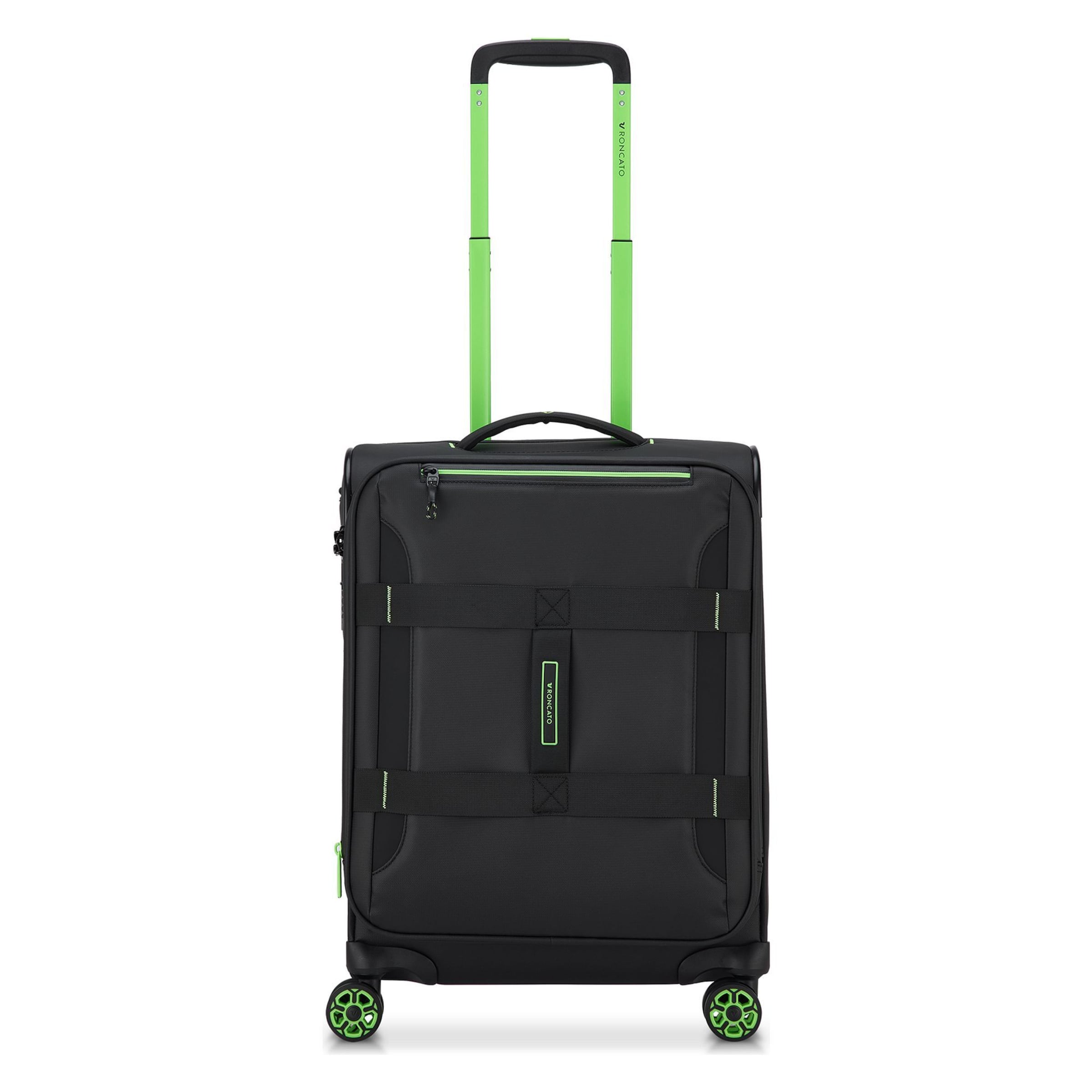 Roncato Trolley 'Norway' in neongrün / schwarz, Produktansicht