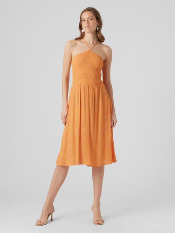 VERO MODA Dress 'Menny' in Orange