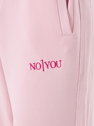 Ossy Homer Loose fit Workout Pants '450 GSM Heavy Cotton' in Pink