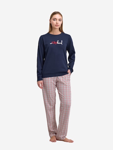 Goldenbay Pyjama 'Felicia' in Blau: Vorderseite