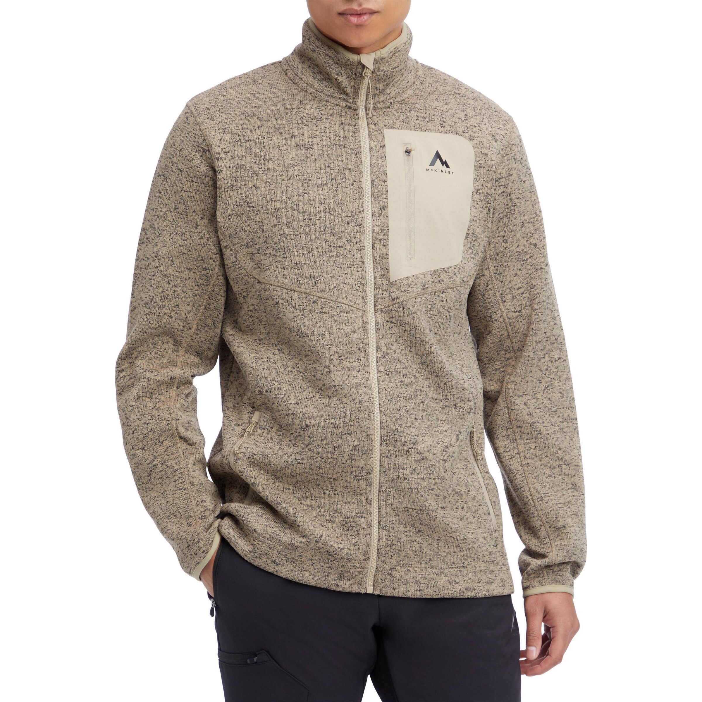 MCKINLEY Strickjacke in Beige: Vorderseite