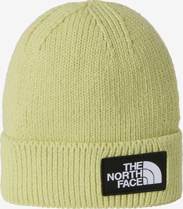 žalia THE NORTH FACE Megzta kepurė: priekis