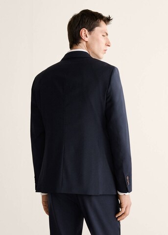 MANGO MAN Regular fit Suit Jacket in Blue