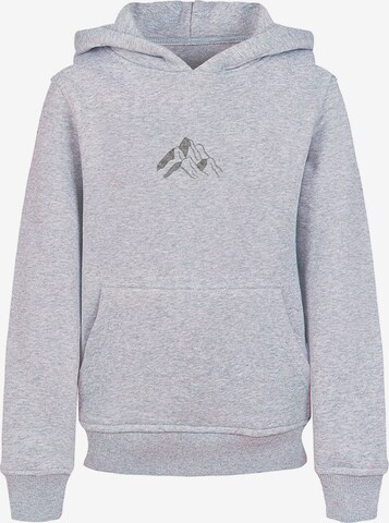 F4NT4STIC Sweatshirt 'Mountain' in Grey: front