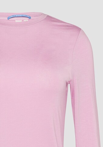 T-shirt QS en rose