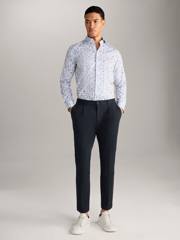 JOOP! Loose fit Pleat-front trousers 'Lester' in Blue