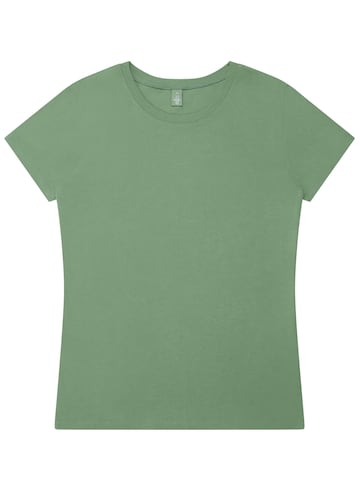 Life-Tree Shirt 'Fairwear Bambus'‌‌‌ in Grün: Vorderseite