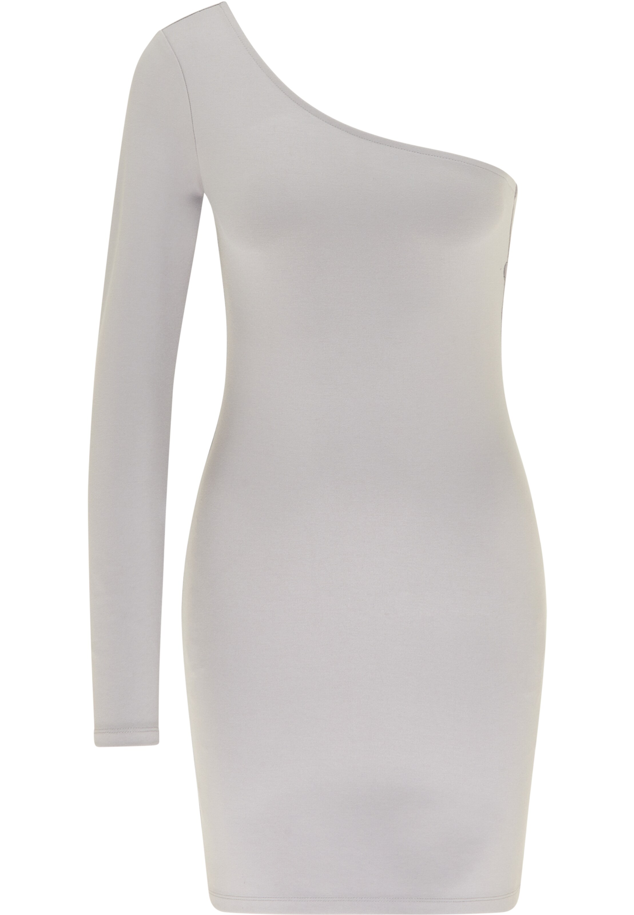 Rochie de la faina pe gri: față