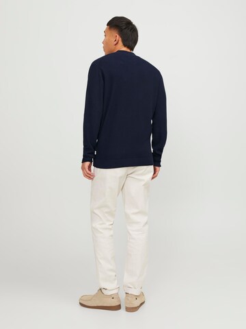 JACK & JONES Pullover 'Thomas' in Blau