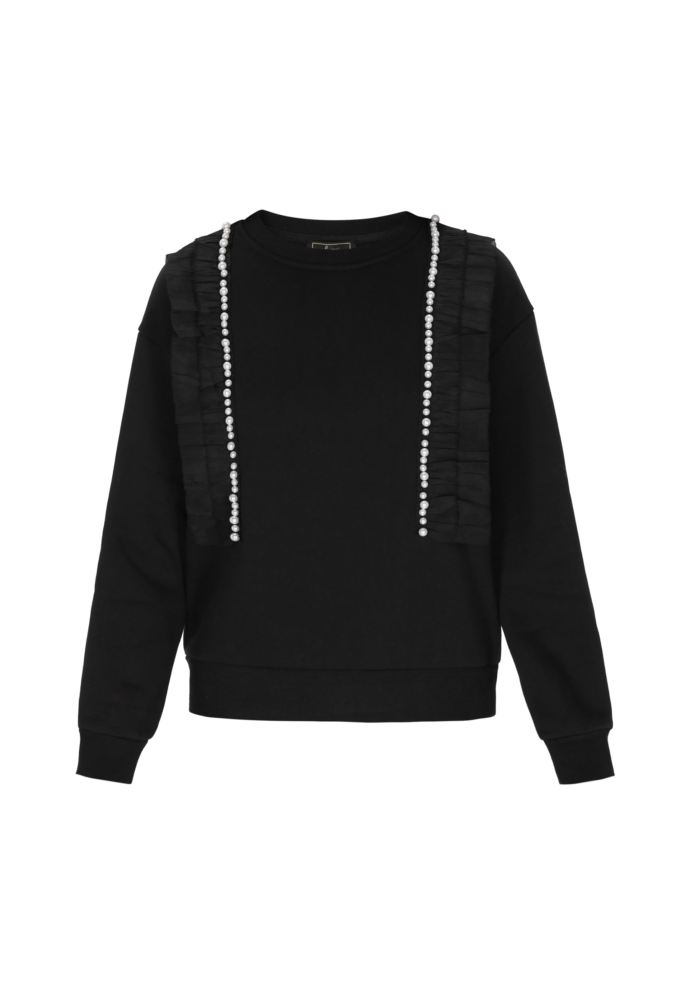 faina - Sweatshirt em preto: frente