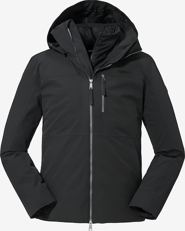 Schöffel - Casaco funcionais 'Krakau' em preto: frente