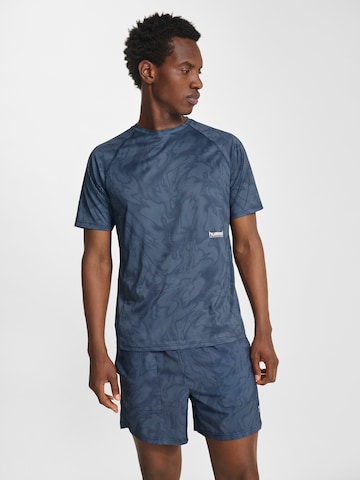 Hummel Performance Shirt in Blue: front