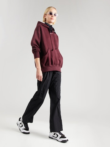 Nike Sportswear Sweatshirt 'Phoenix Fleece' in Red