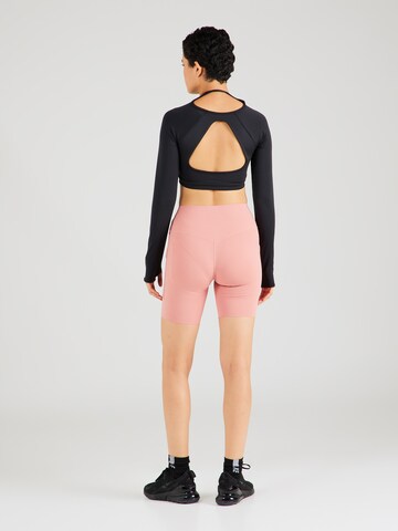 NIKE Skinny Sportbyxa i rosa