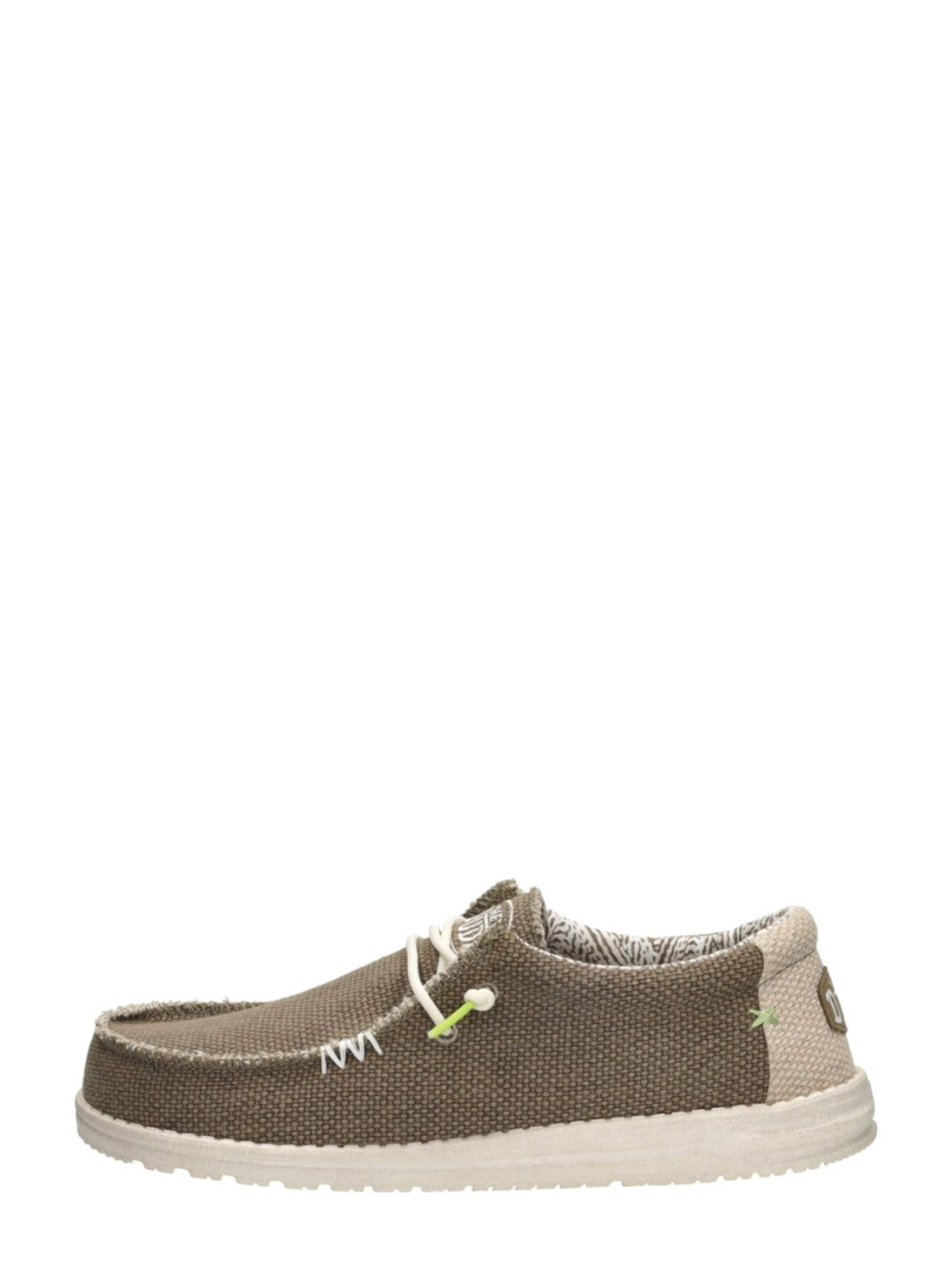 HEY DUDE Classic Flats 'Wally Braided' in Grey
