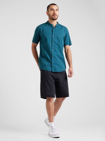 Coupe regular Chemise QS en vert