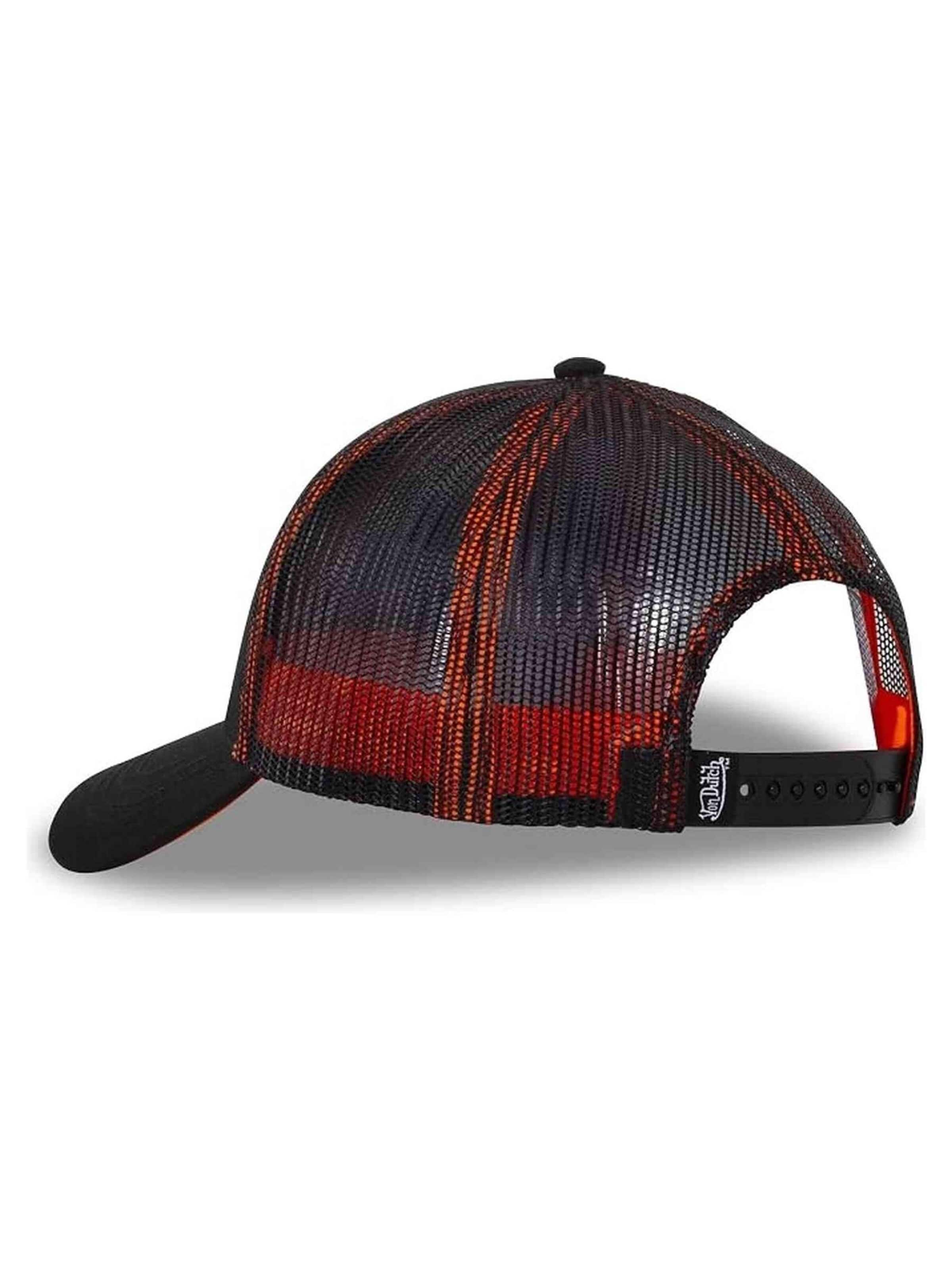 Von Dutch Pet 'Gorra von dutch negra rubber patch trucker cap' in Zwart