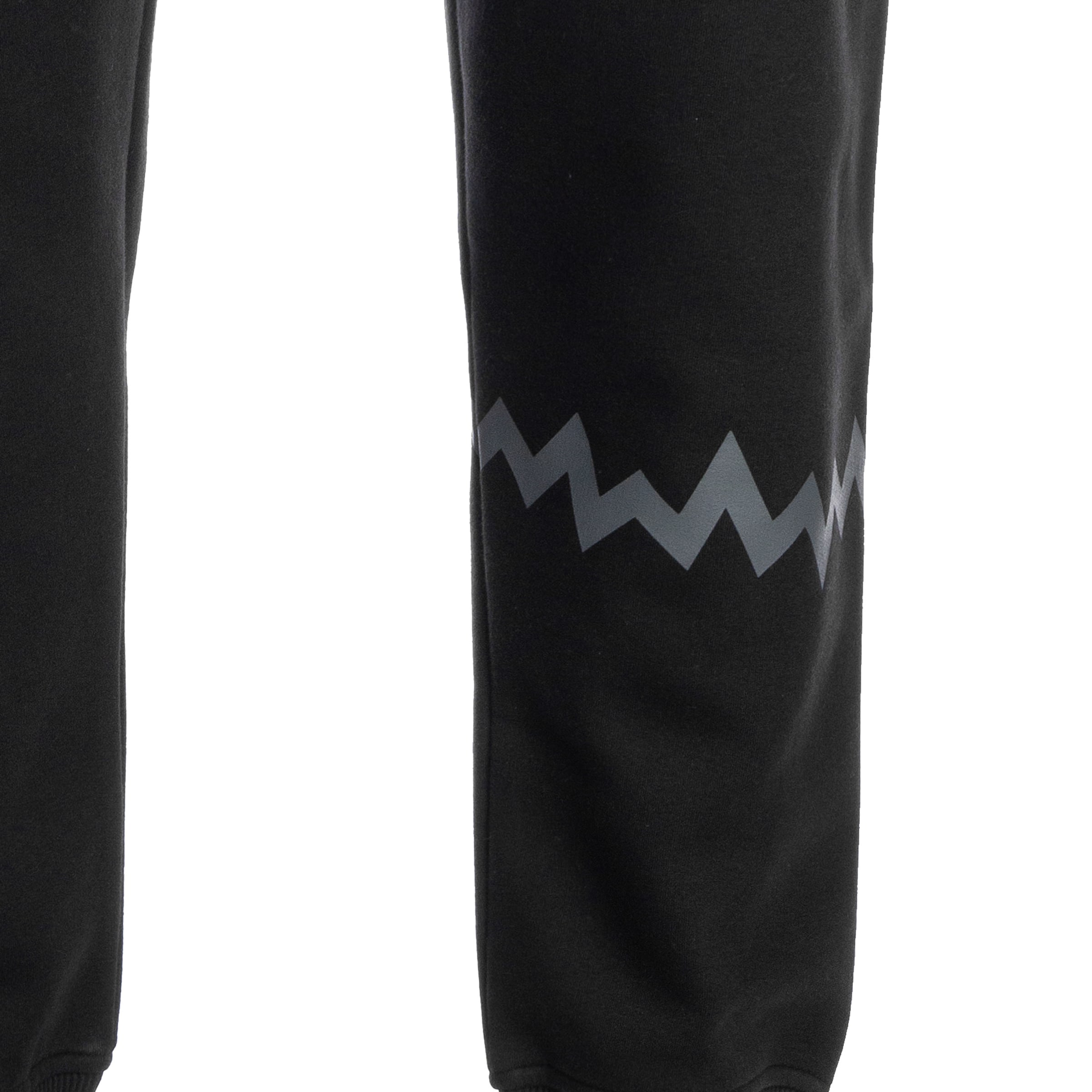 PUMA Tapered Sportbyxa 'Hoops Team' i svart