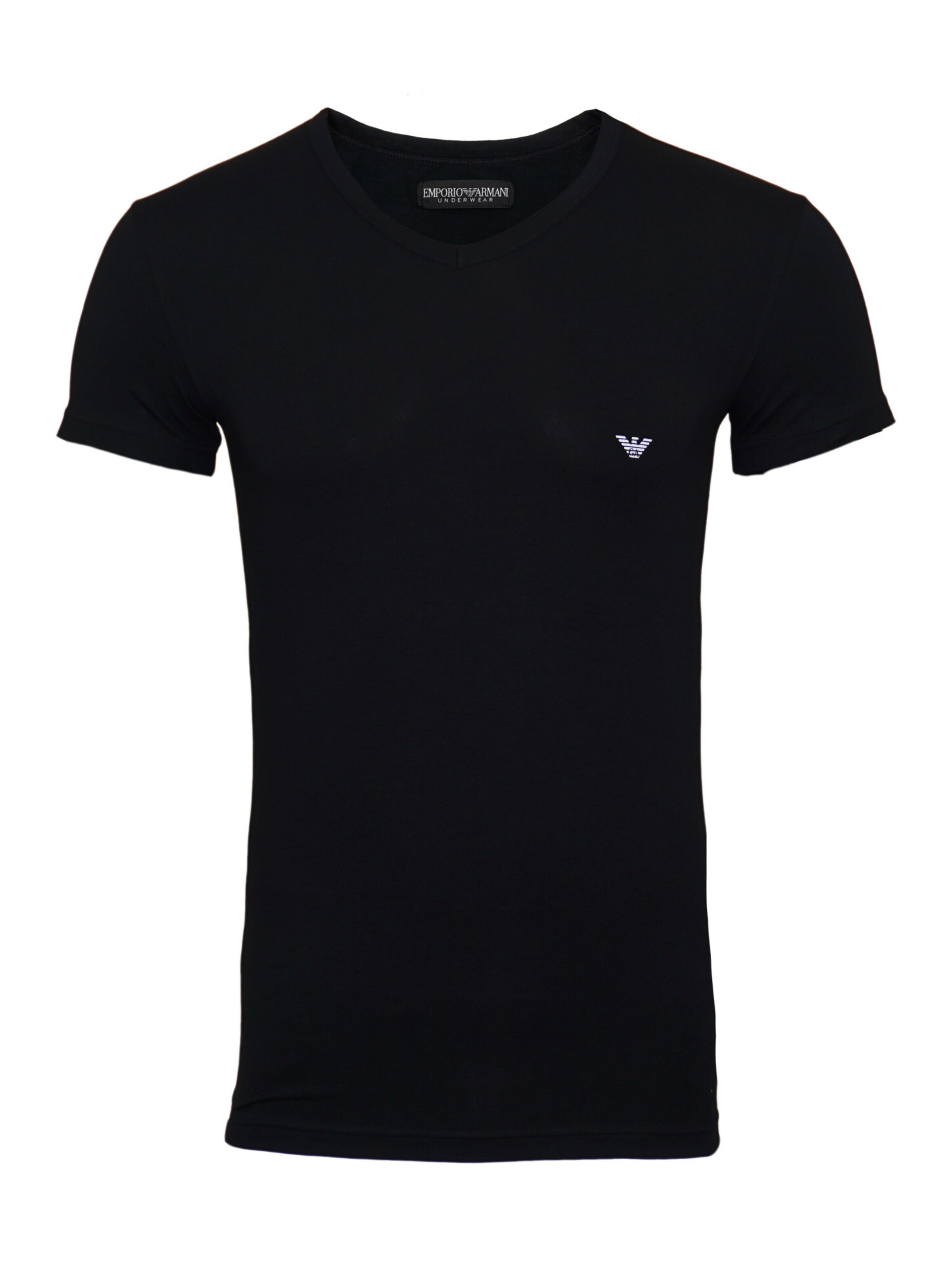 Emporio Armani Shirt in Zwart: voorkant