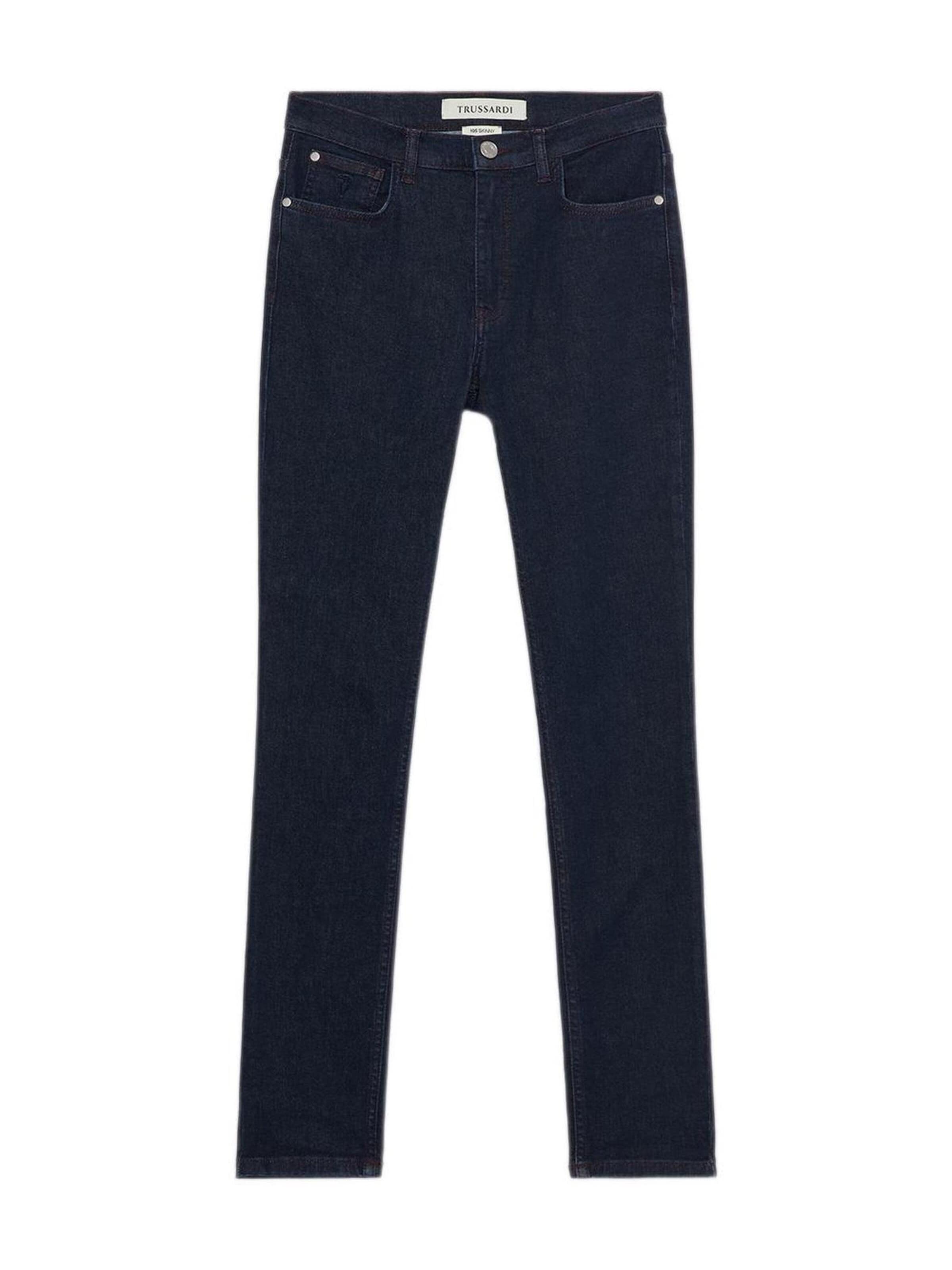 Skinny Jean Trussardi en bleu : devant