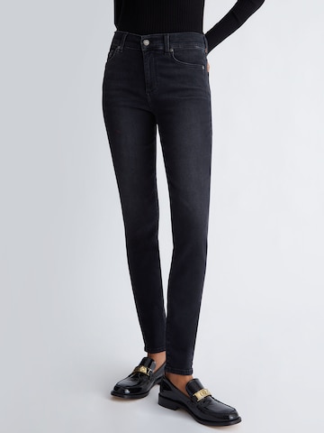 Skinny Jeans de la Liu Jo pe negru: față