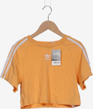 ADIDAS ORIGINALS T-Shirt XS in Orange: predná strana