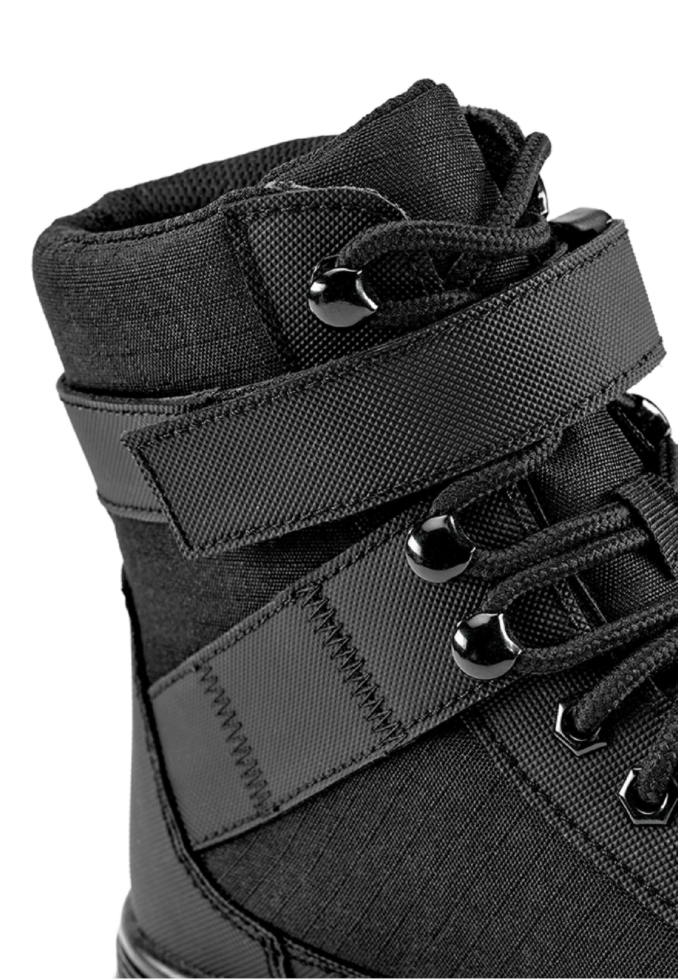 Brandit Schnürstiefelette in Schwarz