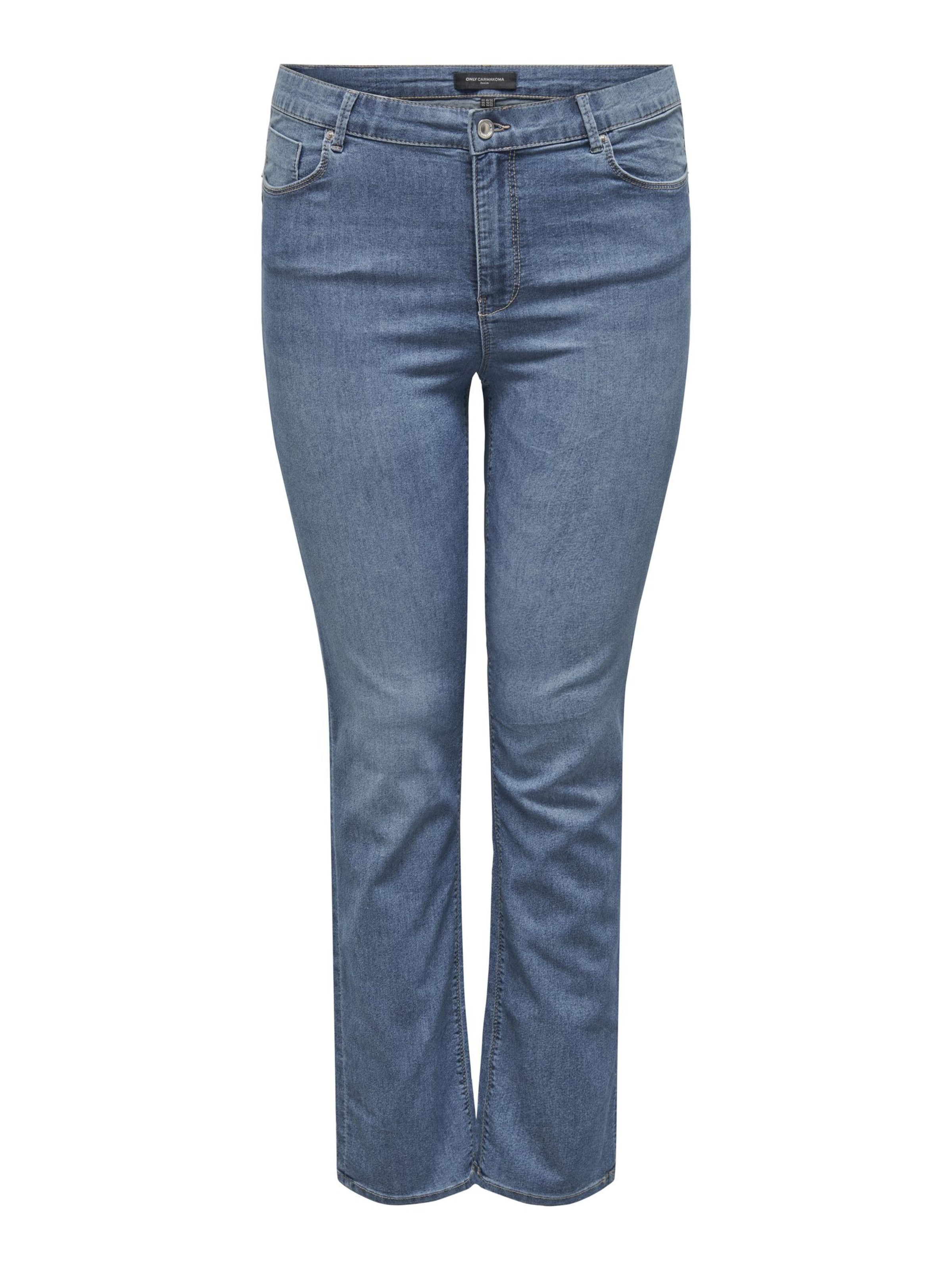 ONLY Carmakoma Farkut 'CARHIRIS' värissä sininen: etupuoli