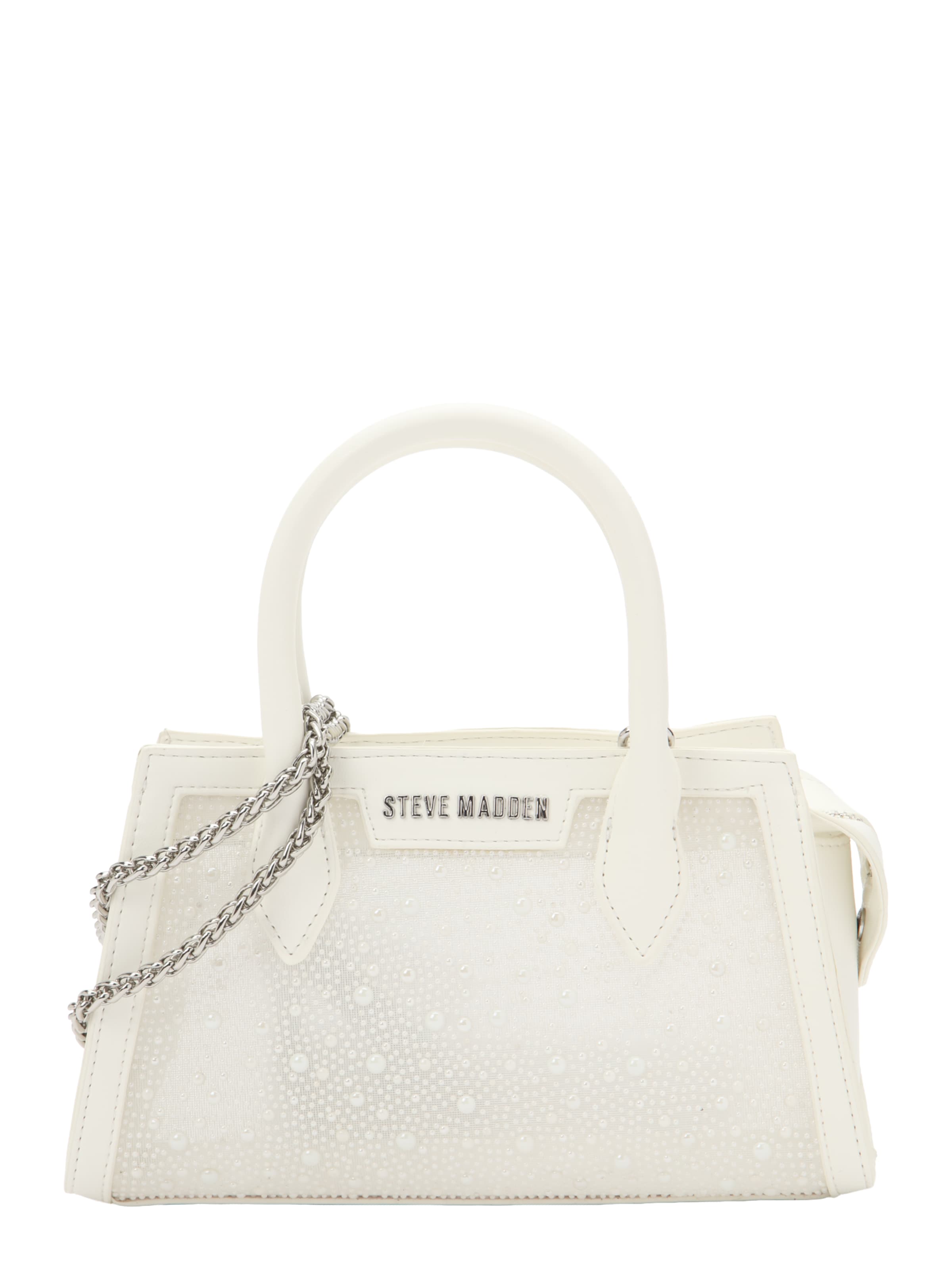 Borsa a mano 'Peachy' di STEVE MADDEN in bianco: frontale