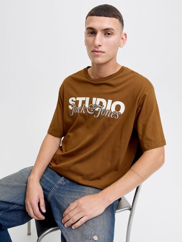 JACK & JONES Shirt 'JJYuki' in Bruin