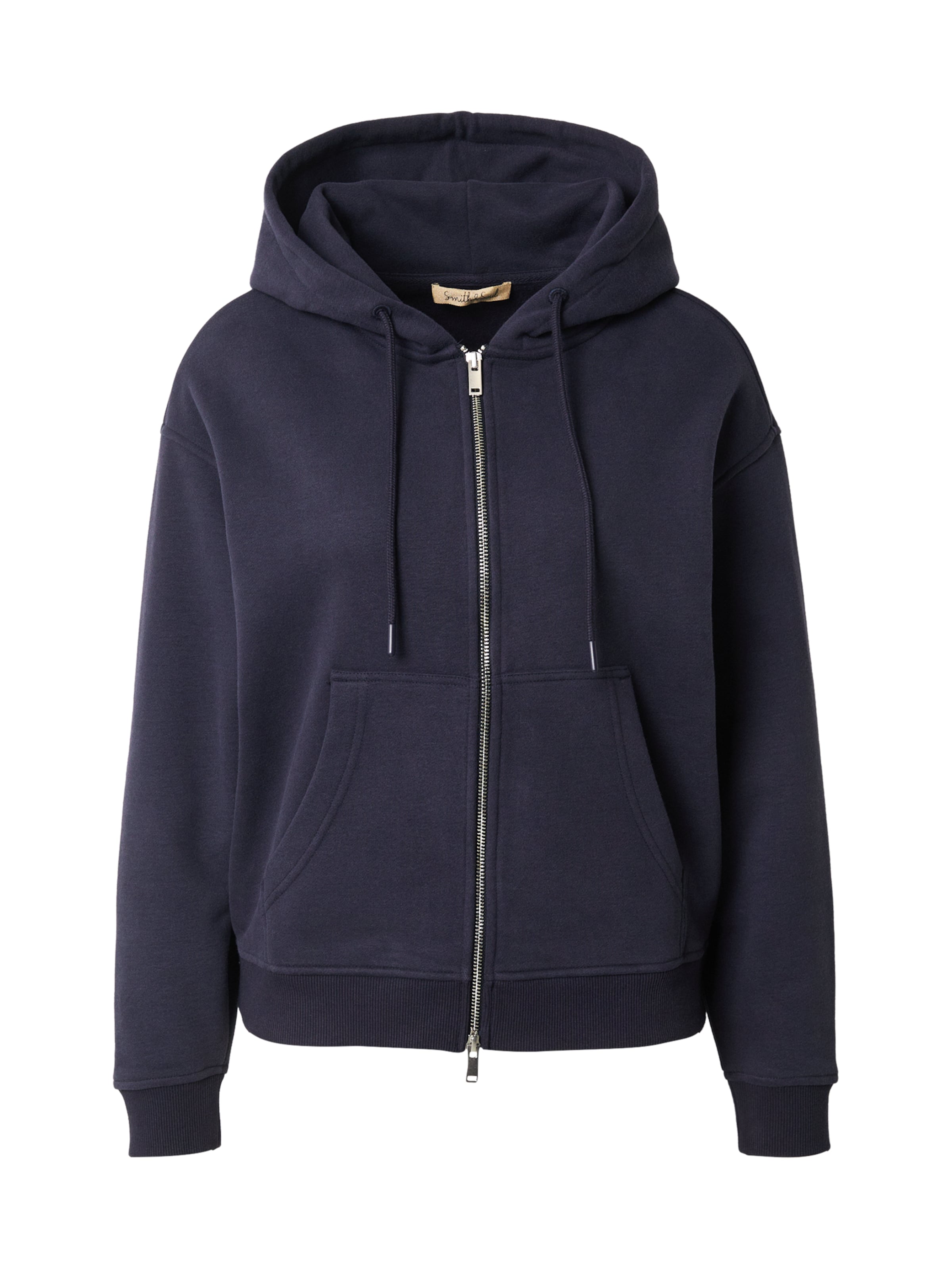 Smith&Soul Bluza rozpinana 'Soul Studio' w kolorze niebieski: przód