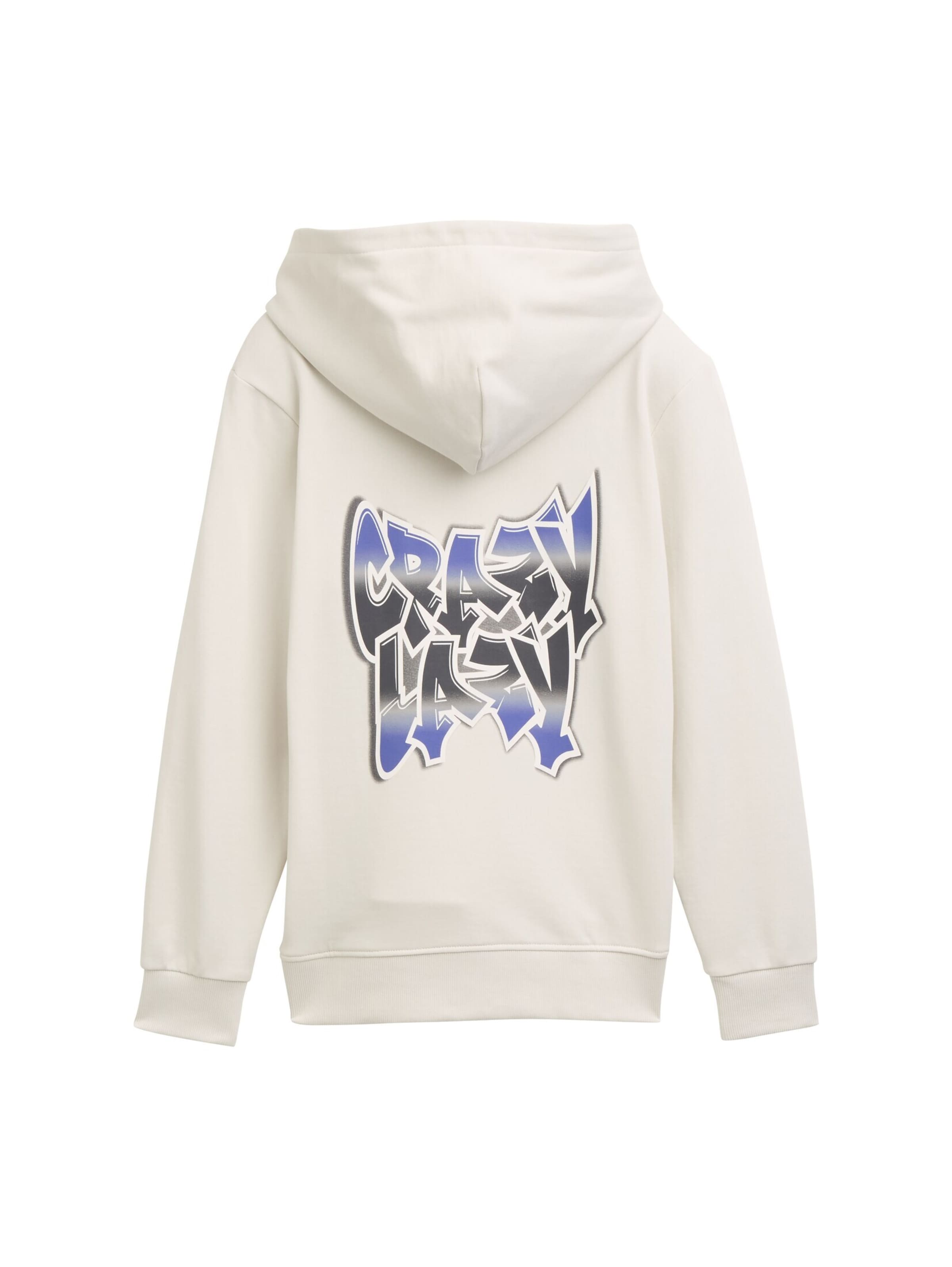 TOM TAILOR Sweatshirt in White