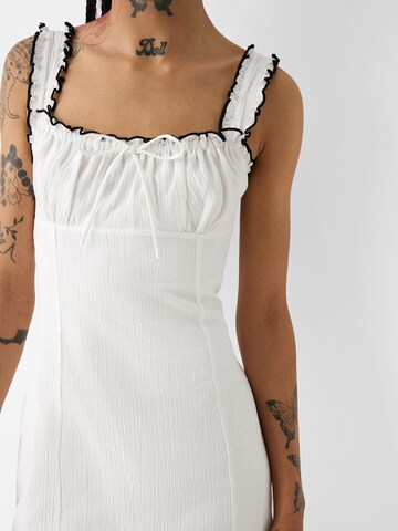 Bershka Sommerkjole i hvid